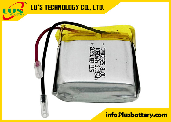 Flexible batterij 3.0V lithium-ion batterij voor digitale apparaten CP902525 CP902222 CP903030