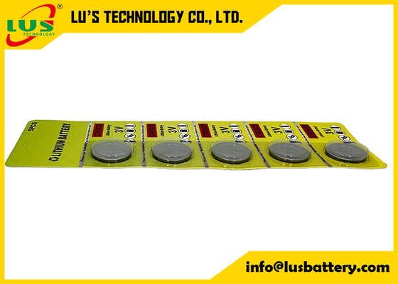 Pakket van vijf 2025 3 Volt Lithium Coin Batterijen IEC CR2025 Vervanging voor: 280-205, 5003LC, BR2025, DL2025, ECR2025
