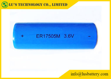ER17505M een Thionyl van het Groottelithium Materiaal van de Chloridebatterij 3.6V 2800mah Lisocl2