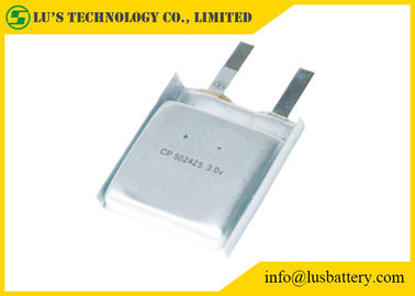 CP502425 de dunne Lithiumbatterij 3.0v 550mah verdunt de batterij van de Filmbatterij CP502425