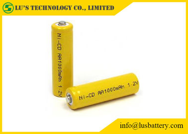De Nikkel-cadmium Batterij van Ni-CD AA1000mah 1.2V met Aanvaardbaar Lusjesoem/ODM