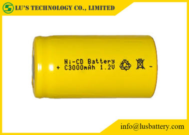De Nikkel-cadmium Navulbare Batterij Aangepaste Kleur van Ni-CD 1.2V C3000mah