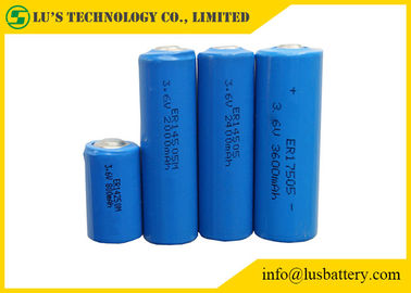 Het Lithiumthionyl van de cilindervorm van de het Lithiumbatterij van de Chloridebatterij 3.6V de Blauwe Kleur