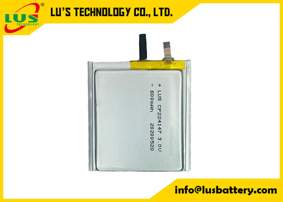 de Uiterst dunne Limno2 Batterij Limno2 3.0v van 800mah CP224147 voor Identiteitskaart