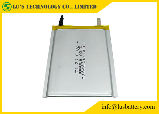 Navulbare Batterij CP155070 van 3.0v 900mah de niet voor PCB-Raad