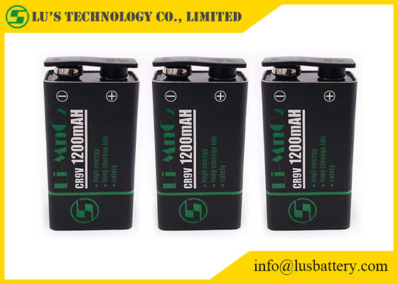 De Beschikbare Limno2 Batterij CR9V 1200mAh 9.0V van het mangaandioxyde