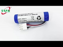 18650 oplaadbare lithium-ionbatterij 1S1P met PCM