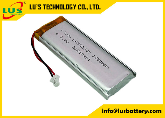 Lp952360 de Batterijen 1280mah van 3,7 Voltslipo voor Communicatieapparatuur