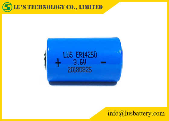 1/2 het Lithiumthionyl van aa ER14250 1200mAh Primaire Lisocl2 Batterij van de Chloridebatterij 3.6V