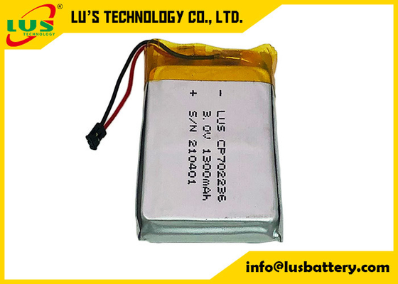 CP702236 uiterst dunne Batterij1300mah Flexibele Limno2 Batterij 3.0V voor IOT-Oplossing