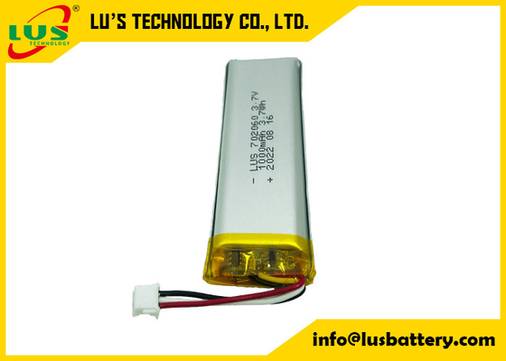 LP602060 polymeer Navulbaar Li Ion Batteries 3.58wh 3.7v 970mah