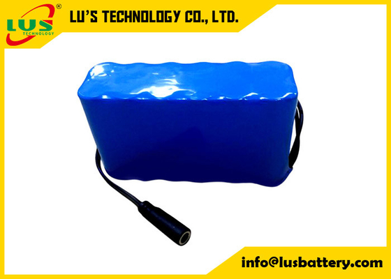 Lithiumbatterij 12v 9600mAh 3S3P 18650 Lithium Ion Batterijpakket draagbaar oplaadbaar DC-connector