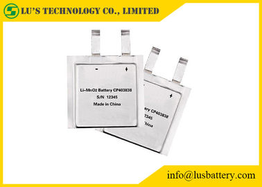 Aangepaste de celcp van de Lithiumbatterij 3.0v uiterst dunne reeks flexibele limno2 batterijen