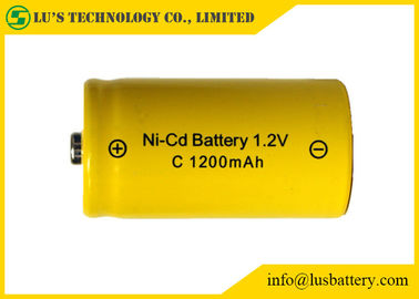 1.2V de Nikkel-cadmium Batterij van C 1200mah voor Draadloze Telefoons/Digitale Camera's