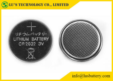 Van de het Lithiumknoop van CR2032 3.0V 210mah van het de Cellithium de Batterij van de het Muntstukcel