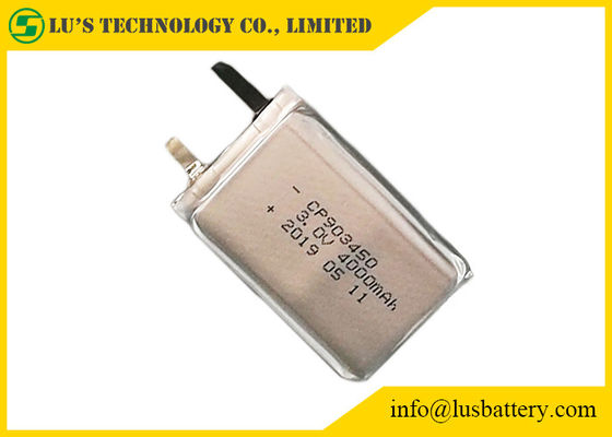 Batterij 4000mah 3.0v van het Limno2cp903450 verdunt de niet Navulbare Lithium Lithiumcel