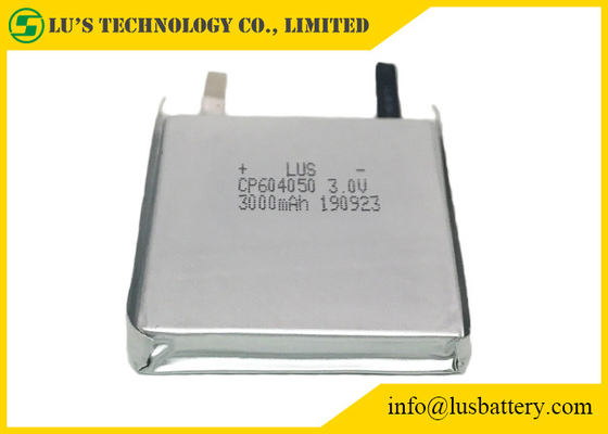 Flexibele Beschikbare het Lithiumbatterij CP604050 3V 3000mah van RFID