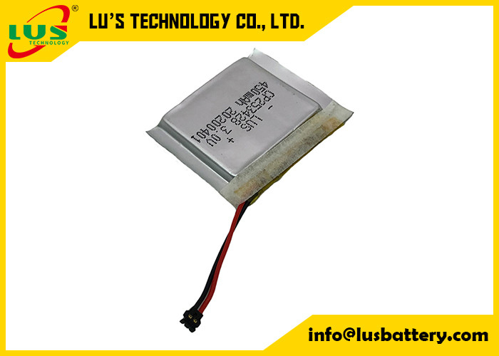 Vlakke Dunne CP253428 met Schakelaar 3 Volt450mah Lithium Ion Non Rechargeable Cell