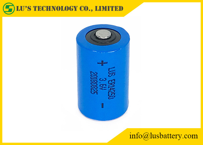 Niet Navulbare ER14250-Lithiumbatterij 3,6 het Pak van de de Grootte1200mah Lisocl2 Batterij van V 1/2 aa