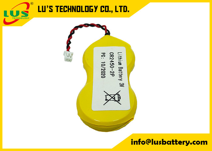Van de Cel1200mah Batterij van de Cr2450-2p3v Knoop het Type Imos 1p2-a1 voor Rfid