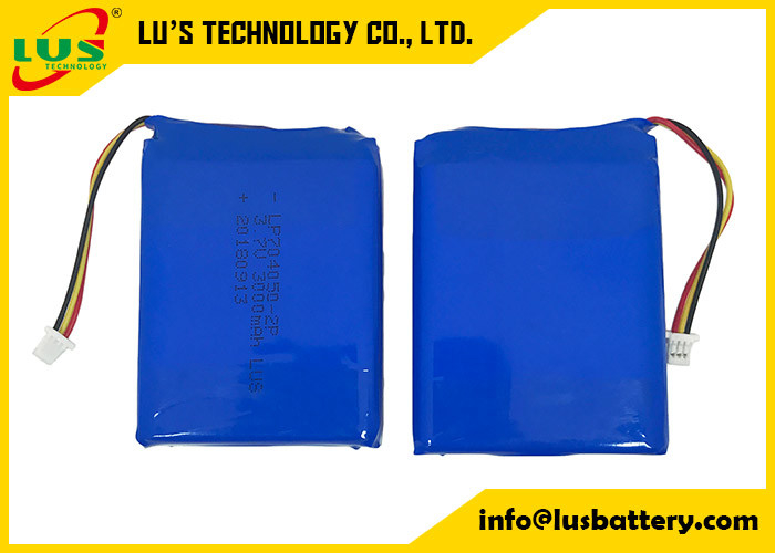Li-polymeer 1600mAh 3.7V Lipo Batterijpak 3000mah PL704050-2P voor Kabinetslichten