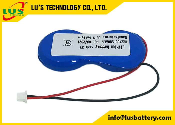 Batterijtype IMOS van CR2450-2P 3V 1200mah 1p2-a1 de Batterijen van het Lithiummetaal