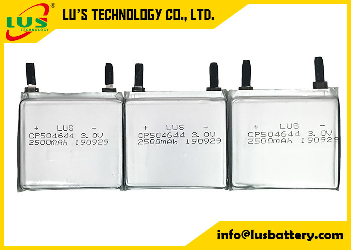 CP504644 primaire lithiumcel 3V 2500mAh ultradunne batterij voor IOT-producten
