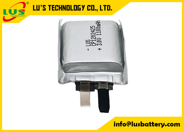 Batterij de Op hoge temperatuur van de de Batterijcp1202425 3v Toepassing van 1100mAh LiMnO2 voor RTLS-Producten