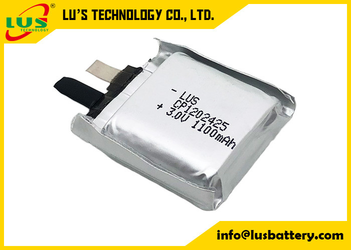 Batterij de Op hoge temperatuur van de de Batterijcp1202425 3v Toepassing van 1100mAh LiMnO2 voor RTLS-Producten