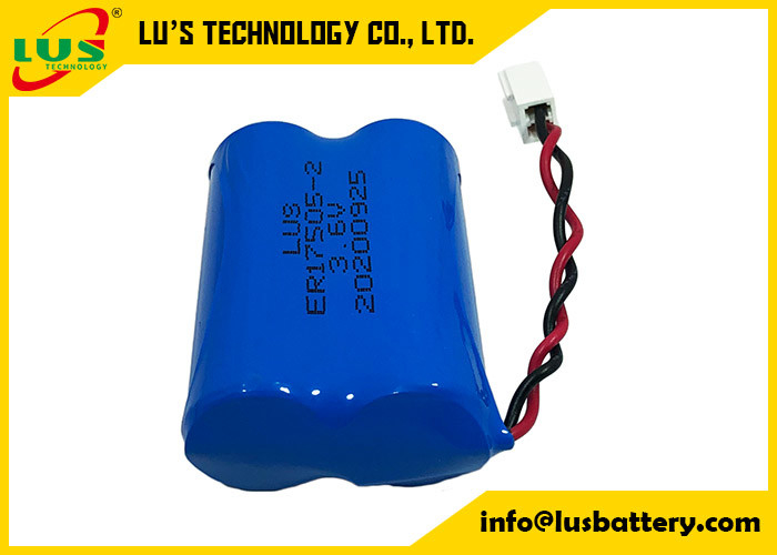Thionyl van het de Batterijlithium van ER17505 3.6V 3.6Ah niet Navulbare Chloridecel een Grootte