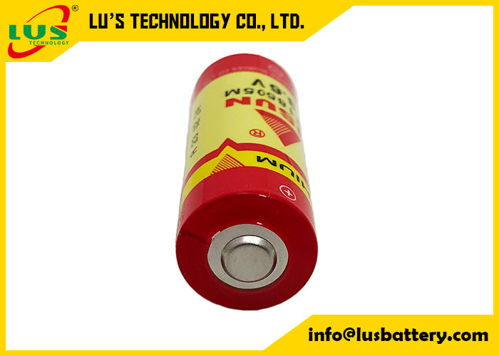 De spiraalvormige van de Batterij3.6v 3600mAh Li SOCl2 van het Type Primaire Lithium Batterij ER18505M uhr-ER18505