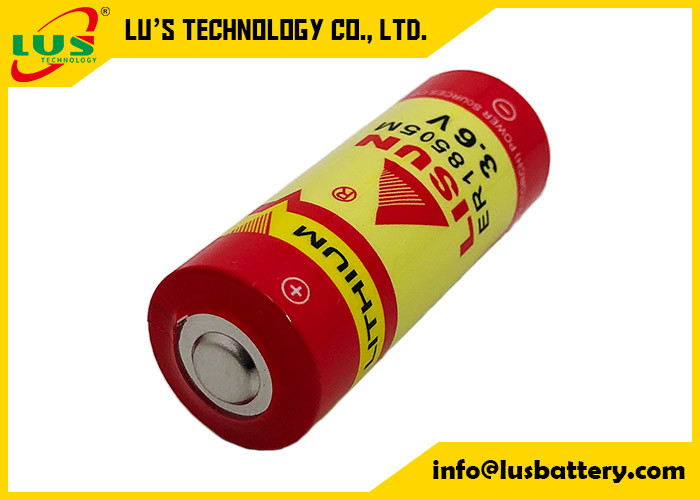 De spiraalvormige van de Batterij3.6v 3600mAh Li SOCl2 van het Type Primaire Lithium Batterij ER18505M uhr-ER18505
