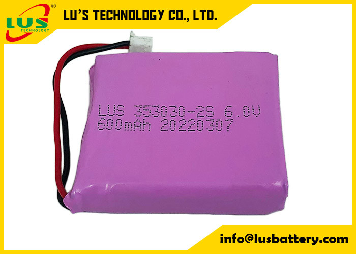 CP353030 van de het Dioxydebatterij van het lithiummangaan Pak 6 Volt Li Mno 2 Batterij voor CPC-Apparaat