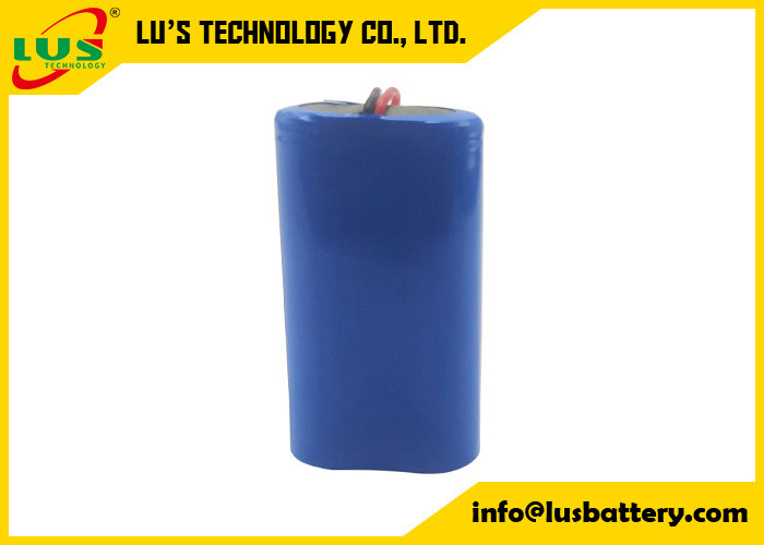 18650 2S1P het Fosfaatbatterij 6.4v 1.5ah van het Lithiumijzer voor Zonne LEIDENE Verlichting