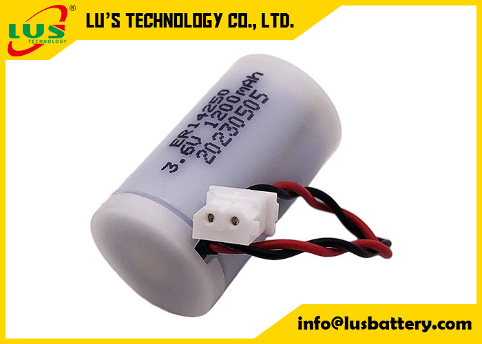 ER14250 3.6V 1200mAh 1/2-AA BOBBIN CELL ER14250 1/2 AA 3.6V Primaire lithiumbatterie