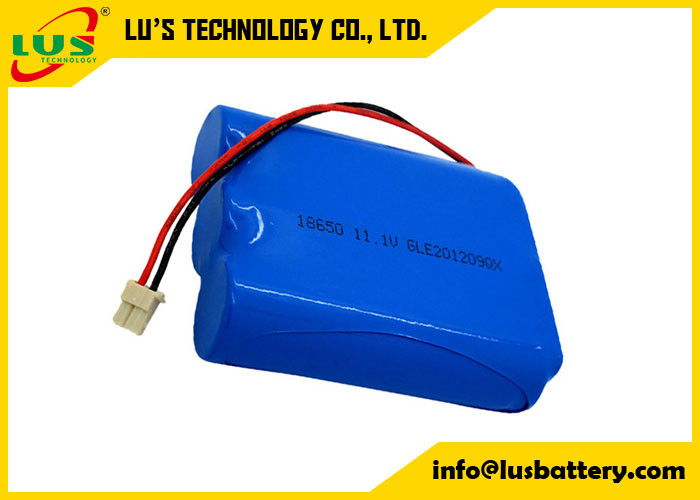 18650 3S1P 11.1V 2000mAh 3S 12V Lithium Ion Battery Pack Visserijlampen Lithiumbatterijen 11.1V2000mAh