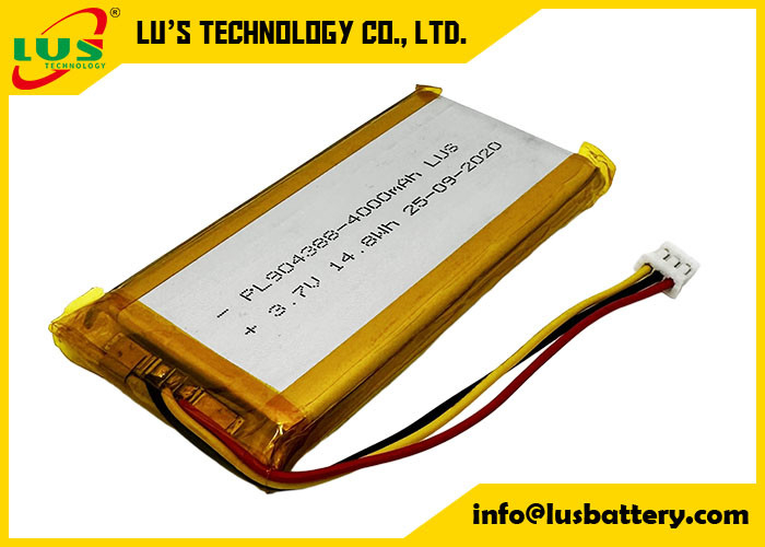 Lithiumpolymerbatterij 3,7V 4000mAh LP904388 14,8Wh 3,7v 4000mah Li-ionbatterij 904388