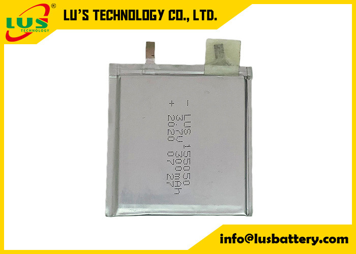 3.7V 300mAh Li-polymer batterij lp155050 Lipo oplaadbare lithium-ion batterij 155050 dunne cel