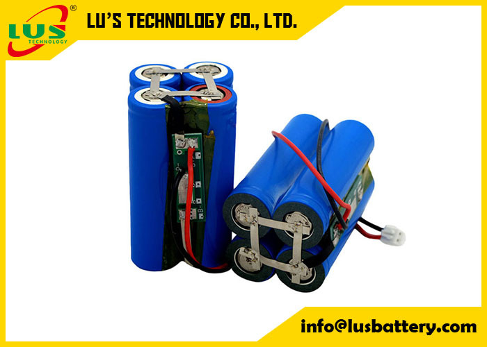 Oplaadbare icr18650 Li-ionbatterij 7,4V 4000mah 29,6wh Batterij 18650 lithiumbatterij 2000mAh 7,4v