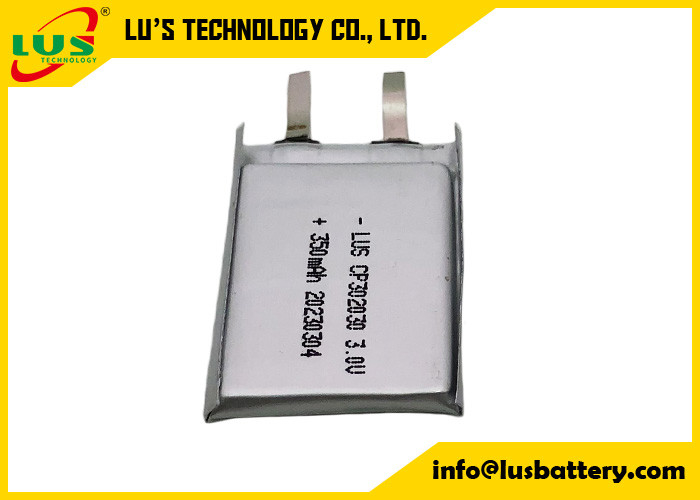 Primaire Lithium Ion Polymer Battery CP302030 CP203830 Li Mno2 Battery 3.0V 350mAh Voor Tag Device