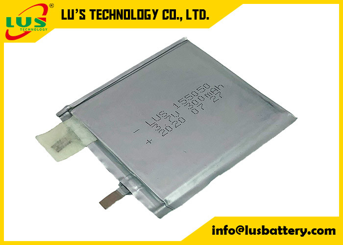 3.7v 1.11wh Lipo batterij 300mah Ultra Thin cel Oplaadbare Lithium Polymer Batterijen LP155050