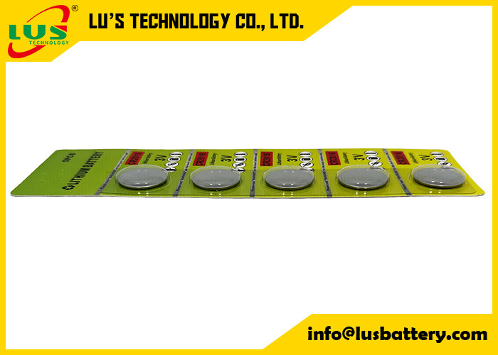 Lithium Button Cell CR2016 Levering 3V Lithium Coin Cell Battery CR2016 5 stuks Blistcard Pack