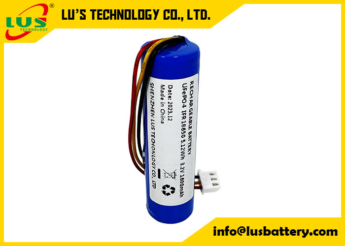 3.2V 1600mAh lithium ijzerfosfaatcel IFR18650 LiFePO4 IFR18650 1600mAh 3.2V 18650 oplaadbare levensduurpo4 batterij