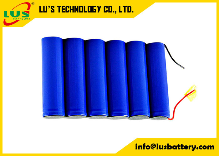 Oplaadbare Lithium Ion Battery Pack 7.4V 6600mAh Li-ion batterij maken met ICR18650 CELL