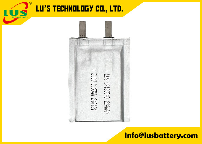 Cp123040 Ultra Thin Primary Lithium Battery 3.0 Volt 210mAh Li-Mno2 batterij aanpassing
