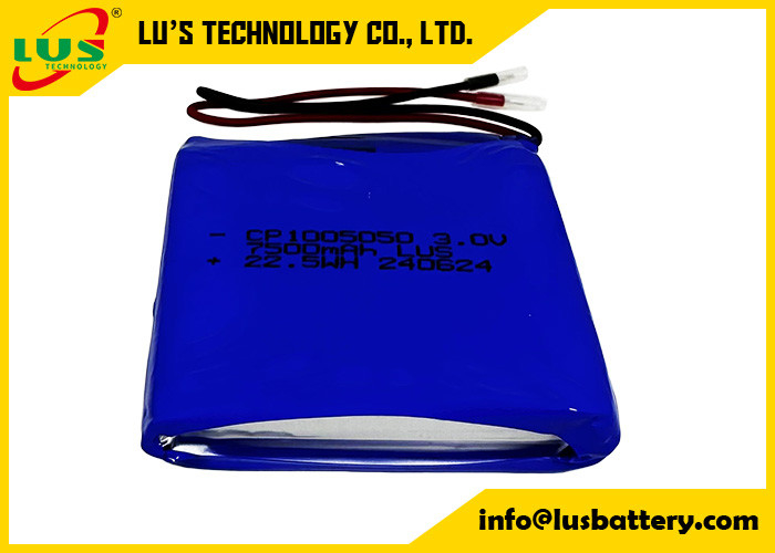LiMnO2 Ultra-dunne cel 3V CP1005050 Batterij 7500mah lithiumbatterij OEM voor ESL-etiketten
