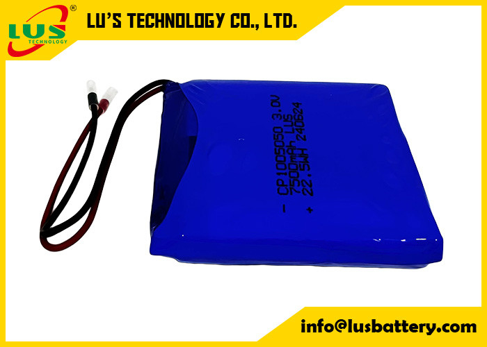 LiMnO2 Ultra-dunne cel 3V CP1005050 Batterij 7500mah lithiumbatterij OEM voor ESL-etiketten