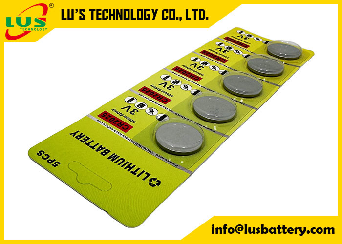 3V Lithium Coin Cell Batterijen CR2025 Afstandsbatterijen 5-pakket IEC-CR2025 lithiumbatterijen