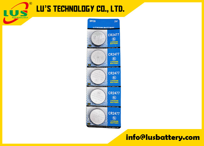 CR2477 3V Lithium Cell Battery vervanging voor CR2477-T5 Battery 3.0V Lithium PLC batterijen 1100mah