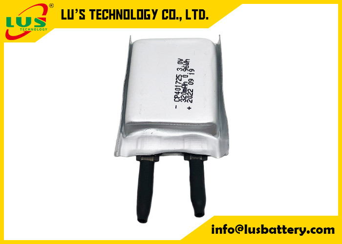 CP401725 Wegwerp Li-MnO2 zakbatterij 3.0V Ultra-dunne LiMno2 zachte batterij CB